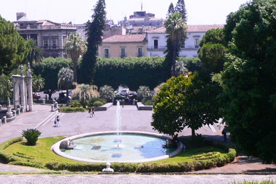 La villa di Catania